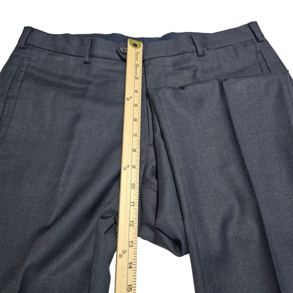 Prada Men Charcoal Wool Blend Dress Pants Trousers Made in Italy IT 50R 35x29 - Picture 10 of 11